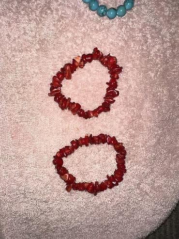 украшеня: Украшения из красного коралла - Колье из крупных коралловых веточек — 2