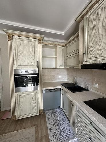 рейтинг кухонной мебели: Кухонный гарнитур, цвет - Золотой, Дерево — 5