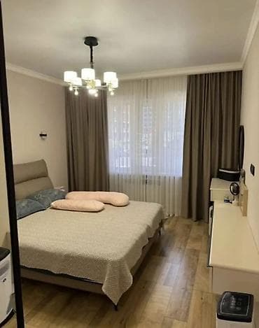 2 бөлмө, 74 м², 108-серия, 1 кабат, Евроремонт