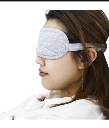триколор: Маска для сна 8H Eye Mask Cool Feeling Goggles, цвет серый - — 3