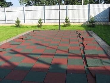 ковры резиновые: Резиновая плитка для детских и спортивных площадок - Назначение — 6