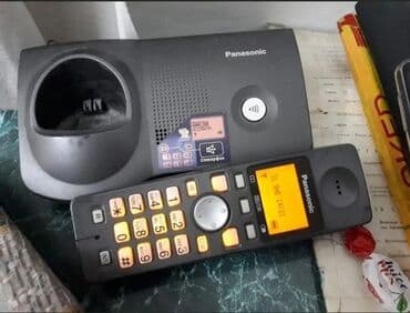 телефонные аппараты с беспроводной трубкой беспроводной проводной для офиса: Стационарный телефон Беспроводной — 1