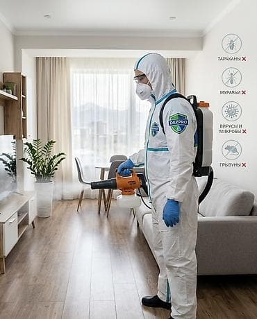 услуги дезинфекции: Профессиональные услуги дезинфекции, дезинсекции и дератизации — 1