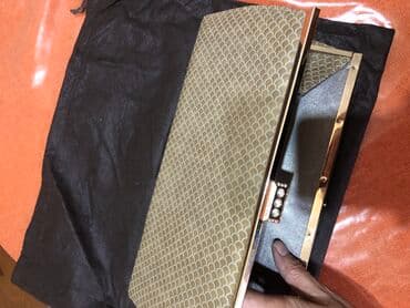 сумка клатч б у: Клатч! . Состояние отличное цвет серокоричневый — 4