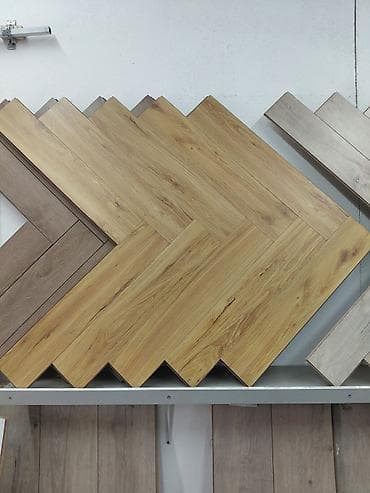 Ремонт и строительство: Ламинат английская елочка. 33 класс. Размер 60х10 см. Толщина 12мм — 1