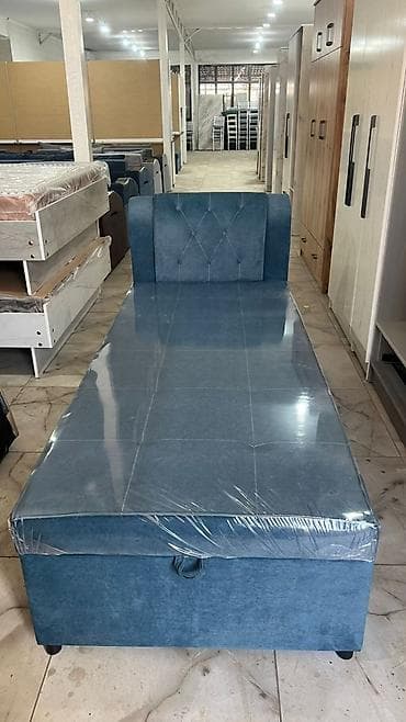 спальный одинарный: Односпальная кровать, Новый, С ящиком для хранения, длина - 195 см — 10