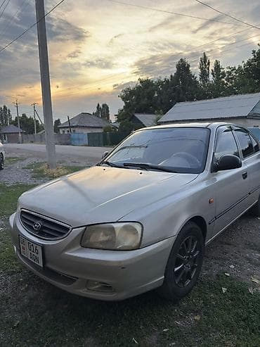 Hyundai Accent: 2008 г., 1.5 л, Механика, Бензин, Седан