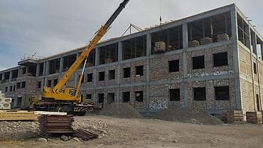 бетонный столба: Мокрый фасад кылган балдар керек бригадалар — 1