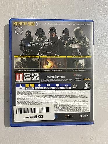 paw patrol: Игра на PS4 RainbowSix Siege 
Есть обмен — 2