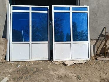 ароматизаторы для дома бишкек: Межкомнатная дверь со стеклом, цвет - Белый — 3