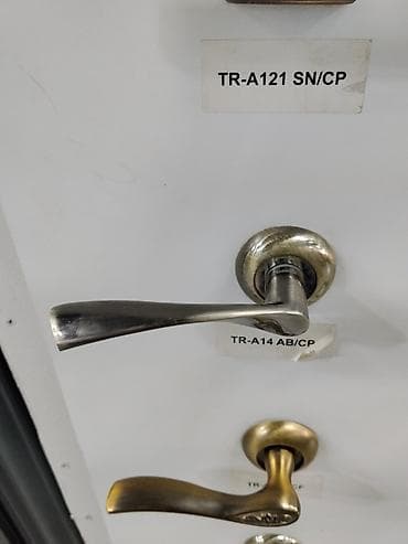 put up: Ручка дверная на розетке TR-A14 AB/CP - Модель: TR-A14 - Тип — 2