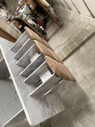 столы нержавейка: Стул для кухни, Новый, ЛДСП — 4