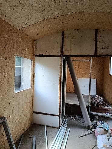 дом вагоны: Передвижной жилой вагончик (будка на колесном шасси) - Металлический — 4