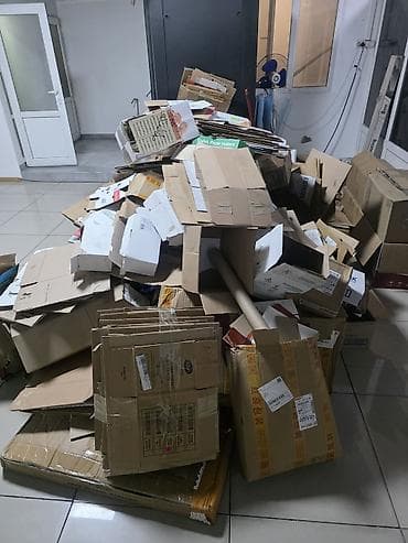 Находки, отдам даром: Бесплатный картон — самовывоз — 2