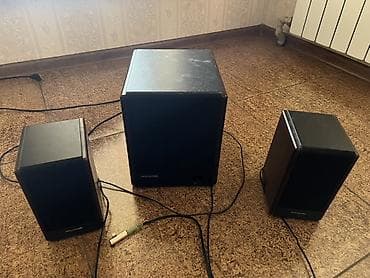 калонки самбуфер: Музыкальная система Microlab 2 Динамика и Сабвуфер Звук очень громкий — 1