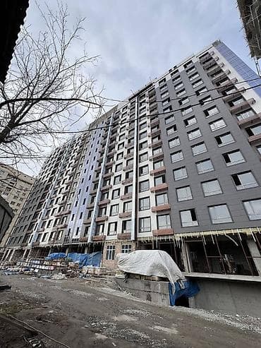 Батирлер: 1 бөлмө, 35 м², Элитка, 13 кабат, ПСО (өзү оңдоп түзөтүп бүтүү үчүн) — 2