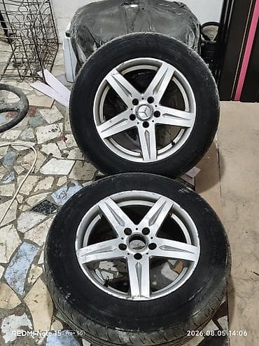 Колеса в сборе 225 / 65 / R 16, Лето, Б/у, Пара, Легковые, Литые, отверстий - 5 — 1