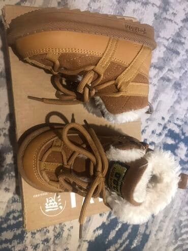 скандия обувь детская зимняя: Детские зимние ботинки-дутики, размер 21. - Цвет: тёплый — 1