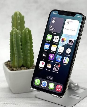 аифон х: IPhone X, Б/у, 64 ГБ, Серебристый, Чехол, 100 % — 2