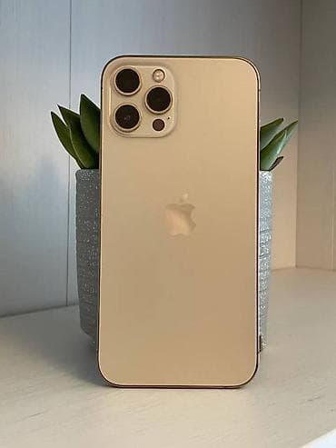 phone 6s: IPhone 12 Pro, Б/у, 128 ГБ, Золотой, Чехол, 81 % — 1