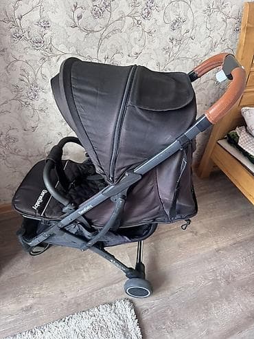 benebaby: Коляска, Другой бренд, цвет - Черный, Б/у — 7