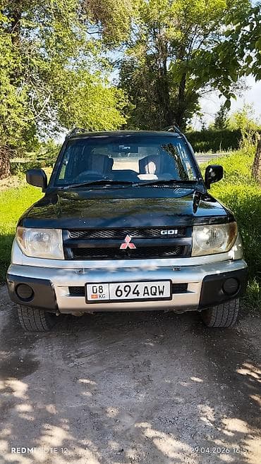 паджеро ио пинин: Mitsubishi Pajero iO: 2001 г., 2 л, Автомат, Бензин, Внедорожник — 1