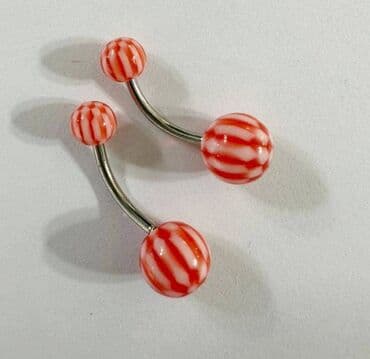 в единственнои экземпляре: Пирсинг для носа и пупка, расцветки как на фото, цена за 1 шт — 2