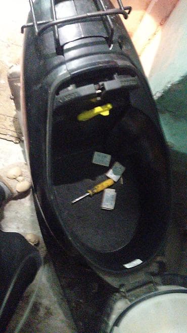 скутер дио: Honda, 50 куб. см, Бензин, Б/у — 5