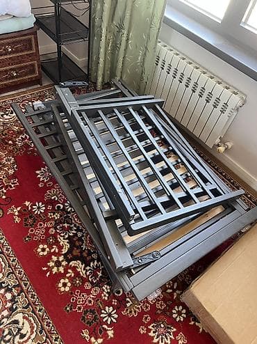 раскладные манежи: Манеж-кровать, Б/у, Складная, Другой материал — 2