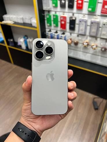 15 pro бу: IPhone 15 Pro, Б/у, 128 ГБ, Серебристый, Чехол, 88 % — 2
