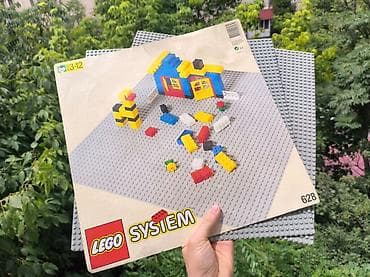 Игрушки: 🟥🟨Серые пластины LEGO (оригинал). 48×48 - Формат: квадратные базовые — 3