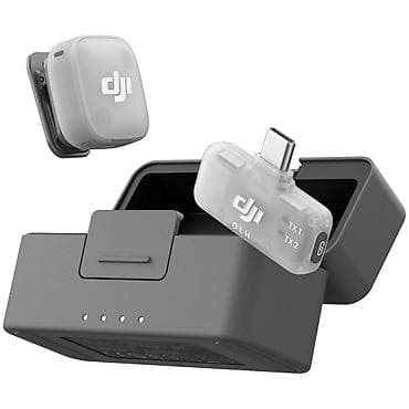 DJI Mic — компактная беспроводная система записи звука для смартфонов