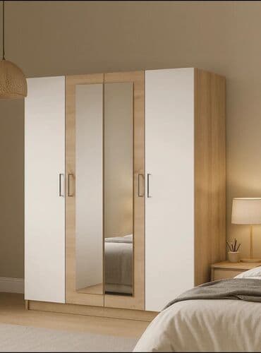 Буфеты: Шкаф для одежды, Новый, Прямой, ЛДСП — 7