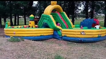 Батут Надувной, Б/у