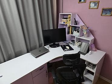 Компьютерные столы: Компьютерный стол, Б/у, Угловой — 6