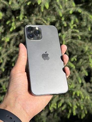 iphone 12 бу: IPhone 12 Pro Max, Б/у, 256 ГБ, Графит, 89 % — 1