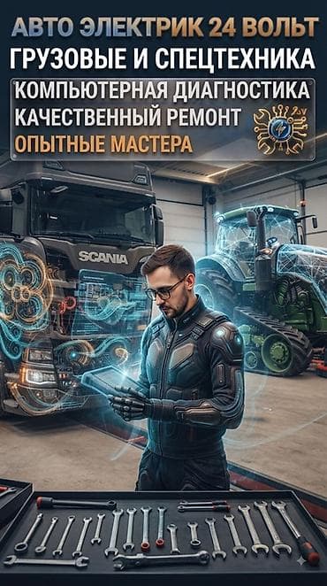 портер 2 электромобиль: Услуги автоэлектрика, Компьютерная диагностика, Специализация: Грузовой транспорт и спецтехника, С выездом — 4