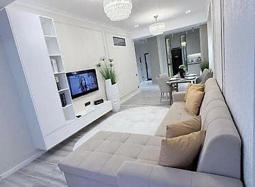 сдаю кафе в бишкеке: 2 комнаты, Люкс, элитка, Восток-5 мкр, Душевая кабина, Постельное белье, Кондиционер — 3