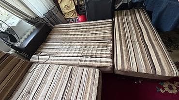 Раскладной диван-кровать из трех модулей - Конструкция: три отдельные