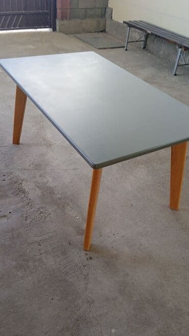 Кухонный стол, Прямоугольный, Нераскладной