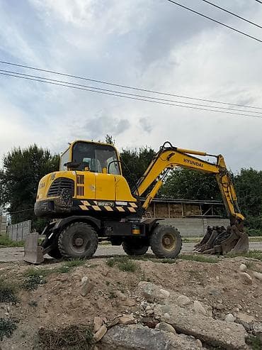 авто пушка: Экскаватор, Hyundai, 2008 г., Колесный — 5