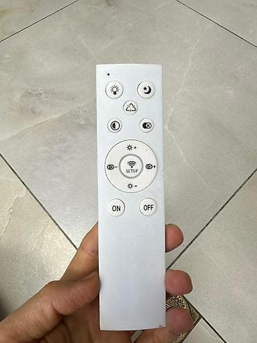 Кийимге кам көрүү жана сактоо: Продам две одинаковые лэд люстры. К ним же два пульта. Покупали обе — 4