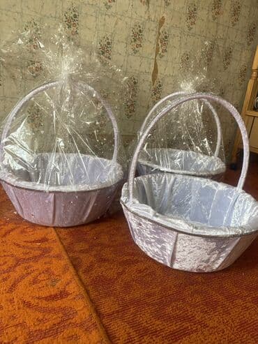 брендовые вещи оригинал: Корзина сатылат, той кудалыкка, отто сапаты жакшы. Продаю корзины для — 6
