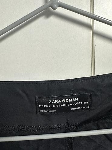 кыздарга кийим: 2шт блузки от hm & Zara черного цвета Размер 52-54 Материал хб — 8