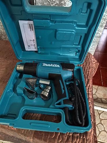 Строительные фены: Технический фен Makita HG6530V/HG6531C в кейсе Комплектация: - фен — 1