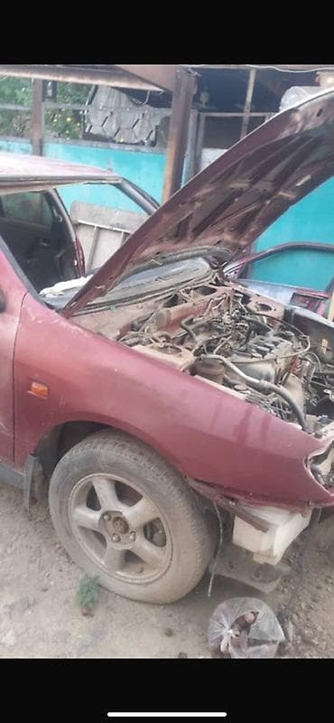 aion v plus: Nissan Almera (седан), красный цвет, кузов P11. Описание: - — 10
