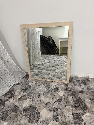 berber mirror second hand: Настенное/напольное зеркало в прямоугольной раме - Размер — 2
