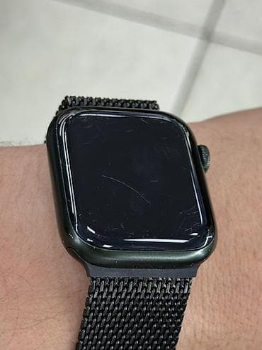 айку 13: ⌚ Apple Watch 7 45mm 🔥 Акб 92% 🔥 Темир ремени менен 🔥 Экранында майда — 2