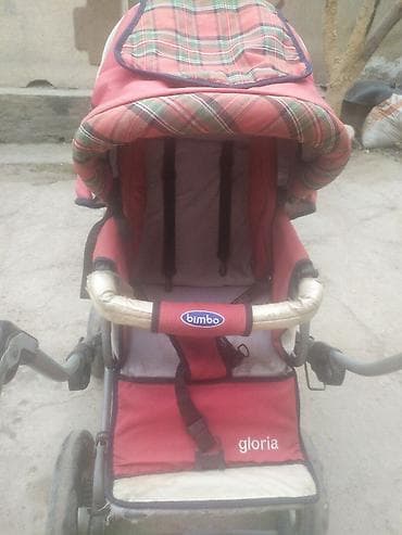 Коляски: Коляска, Другой бренд, цвет - Розовый, Б/у — 3