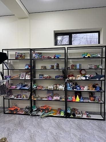 Металлические стеллажи для магазина/склада - Прочные каркасы из